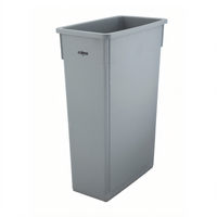Winco PTC-23SG Bathroom Trash Can