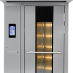 Thumbnail image #1 for Baxter Manufacturing OV520E1 Electric Rotating Rack Oven, Curved Front, 1-Rack Capacity, Programmable Touch-Screen Controls