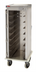 Thumbnail image #1 for Cambro ProServe 8-Tray Single-Door Stainless Steel Meal Delivery Cart for 15 x 20 Trays