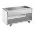 Thumbnail image #1 for Randell Custom & Serving Mobile Modular Ice-Cooled Cold Food Table, 2-Pan, Open Base