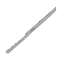 Crestware Polished Stainless Steel Hollow-Handle Carving Knife, 13 1/4-Inch Overall Length