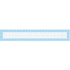 Thumbnail image #1 for Beverage Air 409-054B Replacement Grid Sign for MMR/MMF27 Merchandisers, 29-1/8 x 8-1/2 Inches