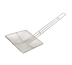 Thumbnail image #1 for Admiral Craft 6-3/4-Inch Square Fine Mesh Skimmer, 14-Inch Handle, Tin Plated Steel