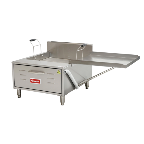 Product image #1 for Omcan USA Countertop Natural Gas Funnel Cake & Donut Fryer, 30 lb. Oil Capacity