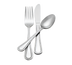 Thumbnail image #1 for Plaza Heavy Weight Mirror Finish 18/0 Stainless Steel Salad Fork