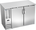 Thumbnail image #1 for Beverage-Air BBN48HC-F-S Shallow-Depth Food-Rated Back Bar Refrigerator with Solid Doors