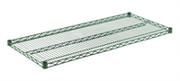 Olympic 21 Inch x 48 Inch Wire Shelf with Green-Guard Epoxy Coated Finish