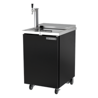 Beverage-Air Portable Club Top Draft Beer Dispenser, 24-Inch, 1/2 Barrel Keg Capacity, Black Exterior