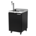 Thumbnail image #1 for Beverage-Air Portable Club Top Draft Beer Dispenser, 24-Inch, 1/2 Barrel Keg Capacity, Black Exterior