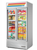 Thumbnail image #1 for 2-Section Glass Door Freezer Merchandiser, Self-Contained Bottom Mount, Hinged Doors