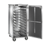 Thumbnail image #1 for Cres Cor Mobile Enclosed Non-Insulated Pan Rack Cabinet with 11 Universal Angle Pan Slide Sets