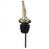 Thumbnail image #1 for Spill-Stop Tapered Medium-Speed Chrome-Plated Liquor Pourer with Poly-Kork