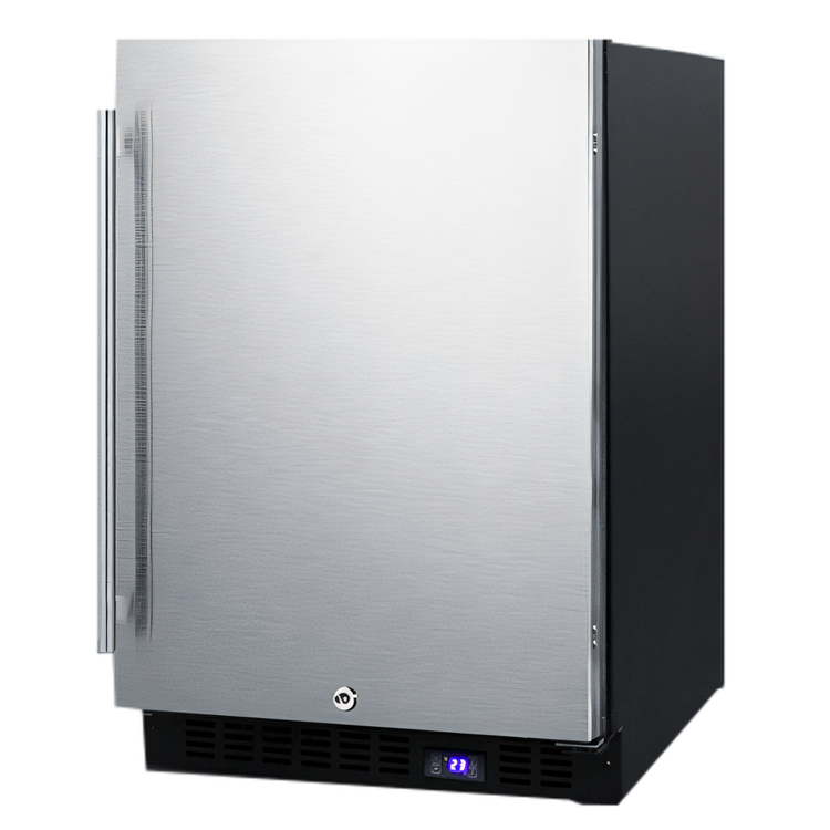 Product image #1 for Summit Commercial Outdoor Undercounter Freezer, 4.72 Cu. Ft., Built-In/Freestanding, Stainless Steel Door