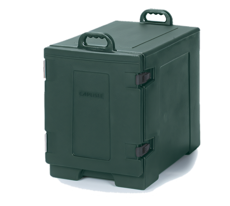 Product image #1 for Cateraide Insulated End-Load Food Pan Carrier, Forest Green, Holds 5 Full-Size Pans