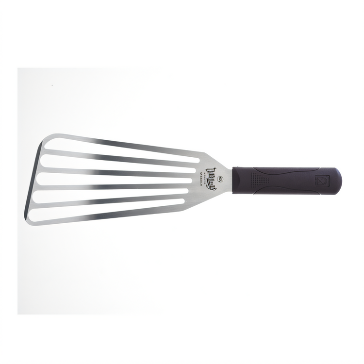 Product image #1 for Mercer Culinary Hell's Handle Left-Handed Flexible Slotted Fish Turner with 9 x 4 Inch Blade
