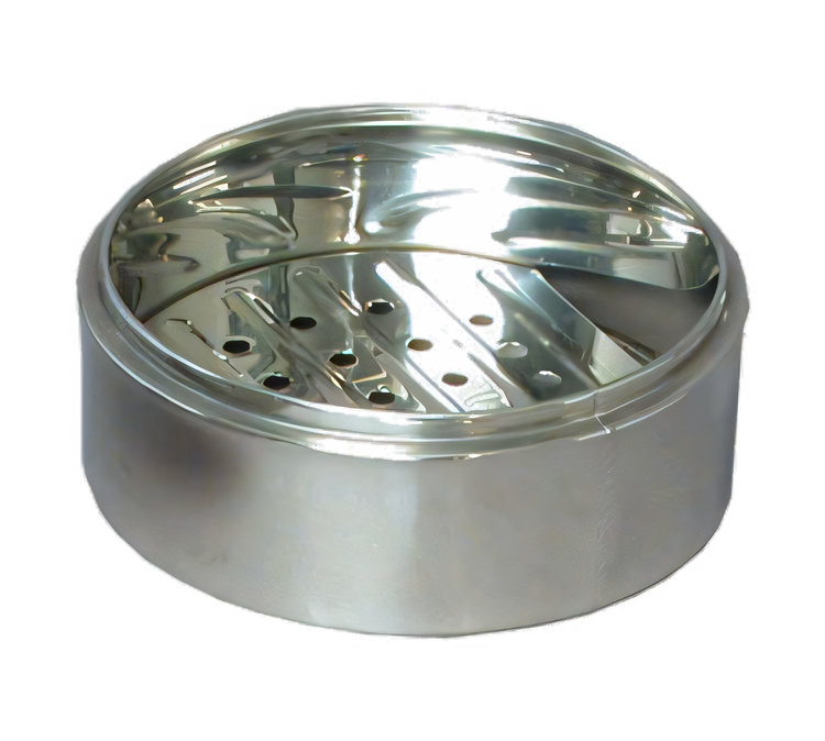 Product image #1 for Town Equipment 8-1/4-Inch Stainless Steel Dim Sum Steamer, Dozen