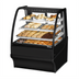 Thumbnail image #2 for True 36-1/4-Inch Countertop Dry Pastry Display Merchandiser with Curved Glass Front and Glass Ends, Stainless Steel