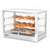 Thumbnail image #1 for Omcan Countertop Hot Food Display Warmer, Full/Self-Service, 115 L, Stainless Steel and Glass