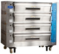 American Baking Systems ABSEDO-384 Four-Deck Electric Stone Hearth Oven