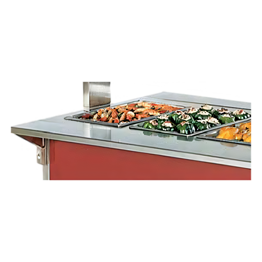 Product image #1 for Vollrath 88-Inch Solid Stainless Steel Plate Rest for 4-Series Signature Server