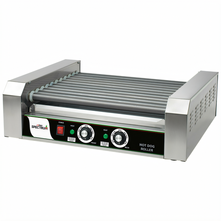 Product image #1 for Winco Spectrum RollsRight Countertop Hot Dog Roller Grill, 11-Roller, 30 Hot Dog Capacity