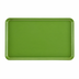 Thumbnail image #1 for Cambro Camtray Rectangular High-Impact Fiberglass Serving Tray, 30 cm x 46 cm (11-13/16 in. x 18-1/8 in.), Limeade