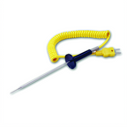 Thumbnail image #1 for Taylor Precision 9818 Puncture Temperature Probe with 3-Foot Lead and 1.50 mm Step-Down Tip Case of 25