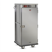 FWE E-Series Electric Single-Door Banquet Transport & Serve Cabinet for 60-72 Covered 11-Inch Plates