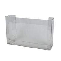 San Jamar Clear 3-Box Wall-Mount Disposable Glove Dispenser