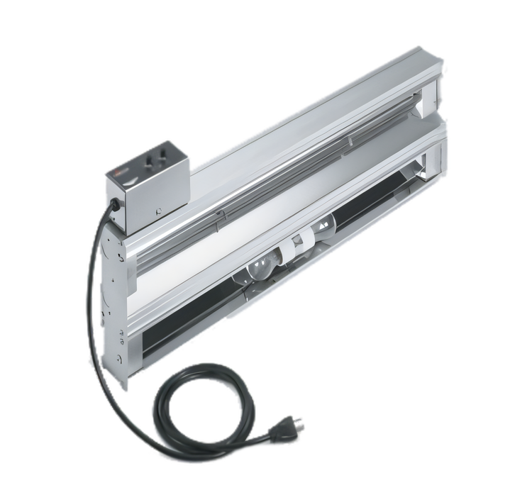 Product image #1 for Vollrath Cayenne 30-Inch Single Strip Heat Lamp with Toggle Switch Control and Aluminum Housing
