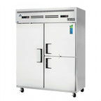 Thumbnail image #1 for Everest Refrigeration ESWQ3 2-Section Dual-Temperature Reach-In Refrigerator/Freezer, 59-Inch, Top-Mounted Self-Contained, Stainless Steel