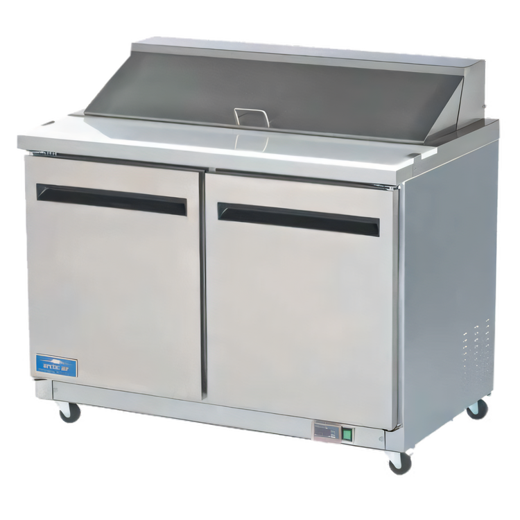 Product image #1 for Arctic Air AMT48R 48-1/4-Inch Refrigerated Mega-Top Sandwich/Salad Prep Table, 2-Section, 12 Cu. Ft.