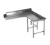Thumbnail image #1 for Eagle Group Clean Dishtable, Island Design, Right-Hand, 48-Inch, 16 Gauge 430 Stainless Steel Top