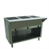 Thumbnail image #1 for Advance Tabco Triumph Supreme 3-Well LP Gas Open Well Hot Food Table with Enclosed Base and Cutting Board Shelf