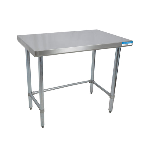 BK Resources QVTOB-4830 Stainless Steel Prep Tables