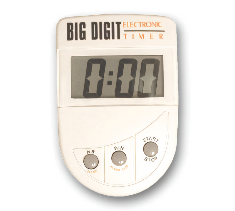 Product image #1 for Digital Magnetic Clip-On Countertop Kitchen Timer with Large Display and 20-Hour Count Up/Down