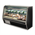 Thumbnail image #1 for Howard-McCray 32E Series 50 Inch Curved Glass Full-Service Deli Meat & Cheese Service Case with Self-Contained Refrigeration