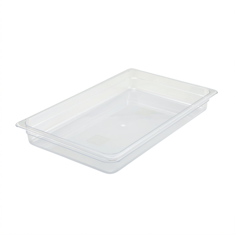 Product image #1 for Winco Poly-Ware Full-Size Clear Polycarbonate Food Pan, 2-1/2-Inch Deep