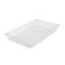 Thumbnail image #1 for Winco Poly-Ware Full-Size Clear Polycarbonate Food Pan, 2-1/2-Inch Deep