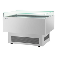 Turbo Air 50-Inch Open Display Sandwich & Cheese Merchandiser with Self-Contained Refrigeration