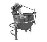 Groen DL-60 INA/2 60-Gallon Direct Steam Tilting Cooker/Mixer Kettle with Inclined Agitator