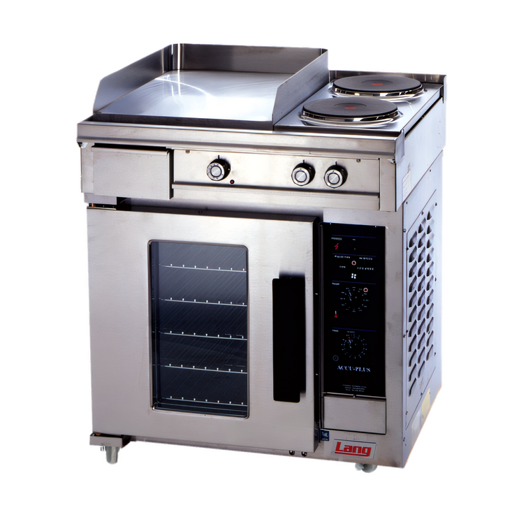 Product image #1 for Lang Electric 30-Inch Range with 18-Inch Griddle and Hot Top, Convection Oven Base