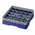 Thumbnail image #2 for Cambro Camrack® Full-Size 25-Compartment Glass Rack with Soft Gray Extender