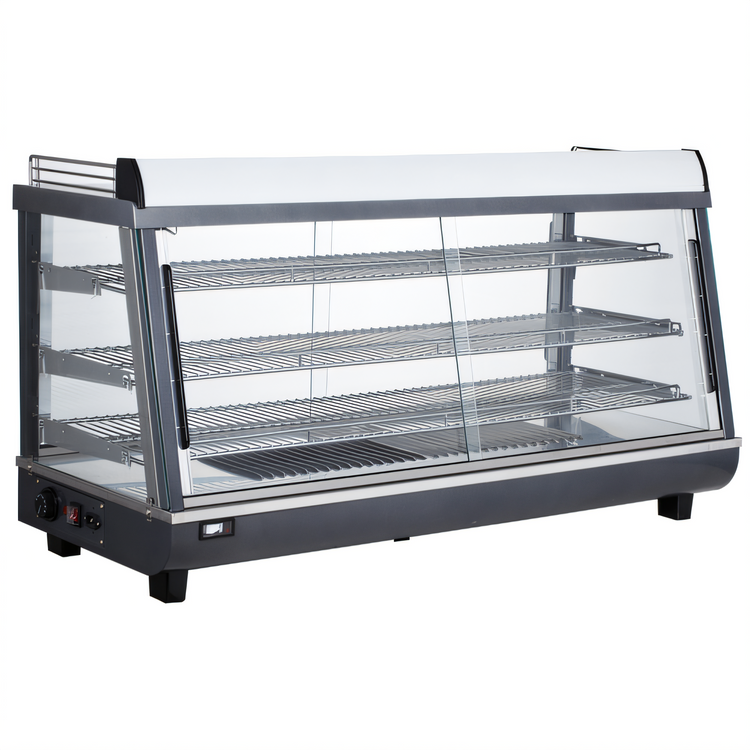 Product image #1 for BakeMax Titan Series 48-Inch Countertop Heated Warmer/Display Case, Full/Self-Service
