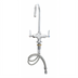 Thumbnail image #1 for T&S Brass Double Pantry Deck-Mount Mixing Faucet with Swivel/Rigid Gooseneck