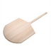 Thumbnail image #1 for Winco Square Wooden Pizza Peel with 20 x 20 Inch Blade and 42 Inch Overall Length