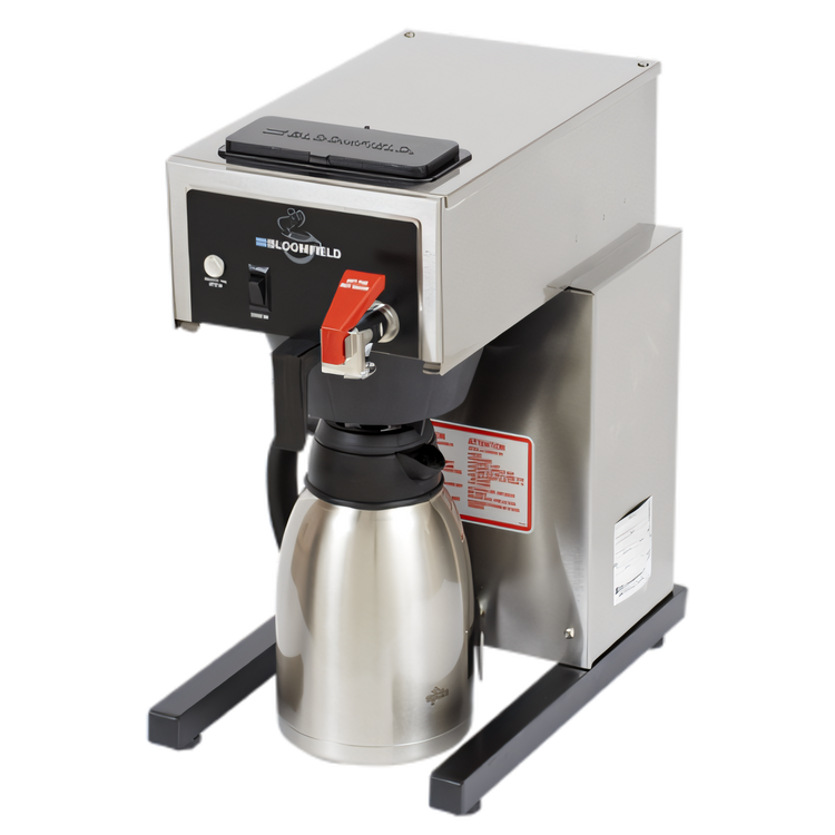Product image #1 for Bloomfield Gourmet 1000 Automatic Airpot Thermal Coffee Brewer with Hot Water Faucet, 120V