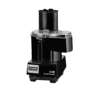 Waring Commercial Combination Continuous-Feed and Batch Bowl Food Processor, 3.5 Qt, 1 HP, 120V