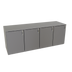 Thumbnail image #1 for Glastender 80-Inch Four-Section Low Profile Back Bar Dry Storage Cabinet