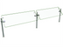 Thumbnail image #1 for Hatco Flav-R-Shield ORBIT360-84 Self-Service 2-Bay Adjustable Sneeze Guard, 84 Inch Wide
